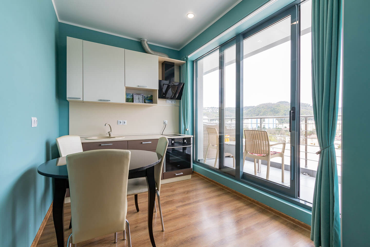 Студия с террасой 35 м²