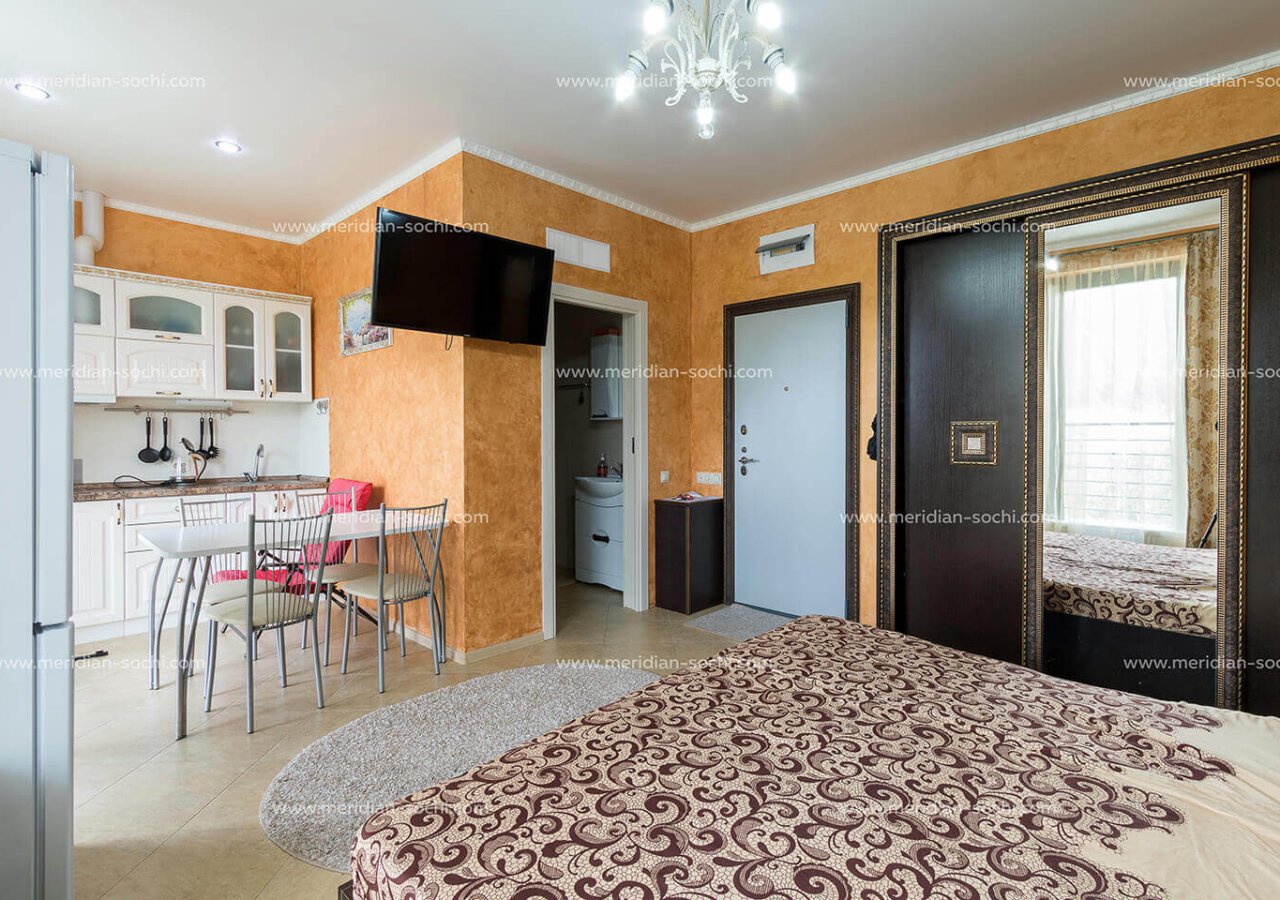Апартамент-студия 35 м² – Купить в АК «Меридиан»