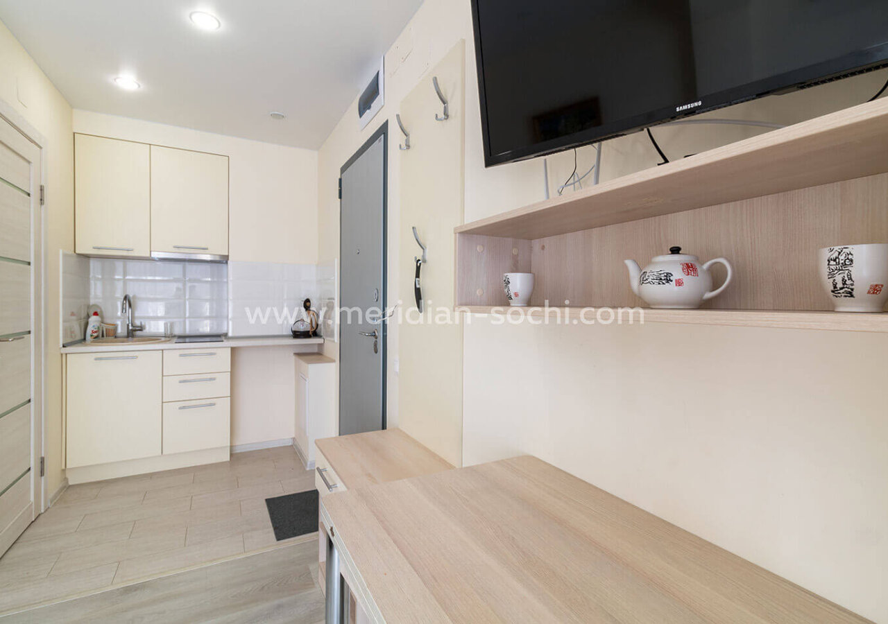 Компактная студия 18 м² в Сочи