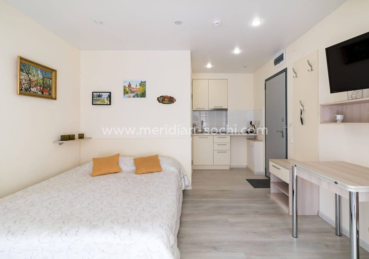 Компактная студия 18 м² в Сочи