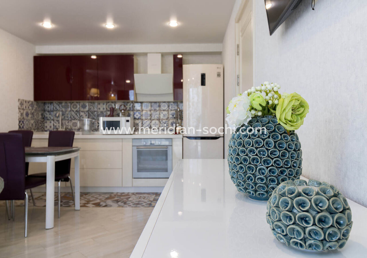 Meridian756 Светлый и уютный апартамент в Сочи