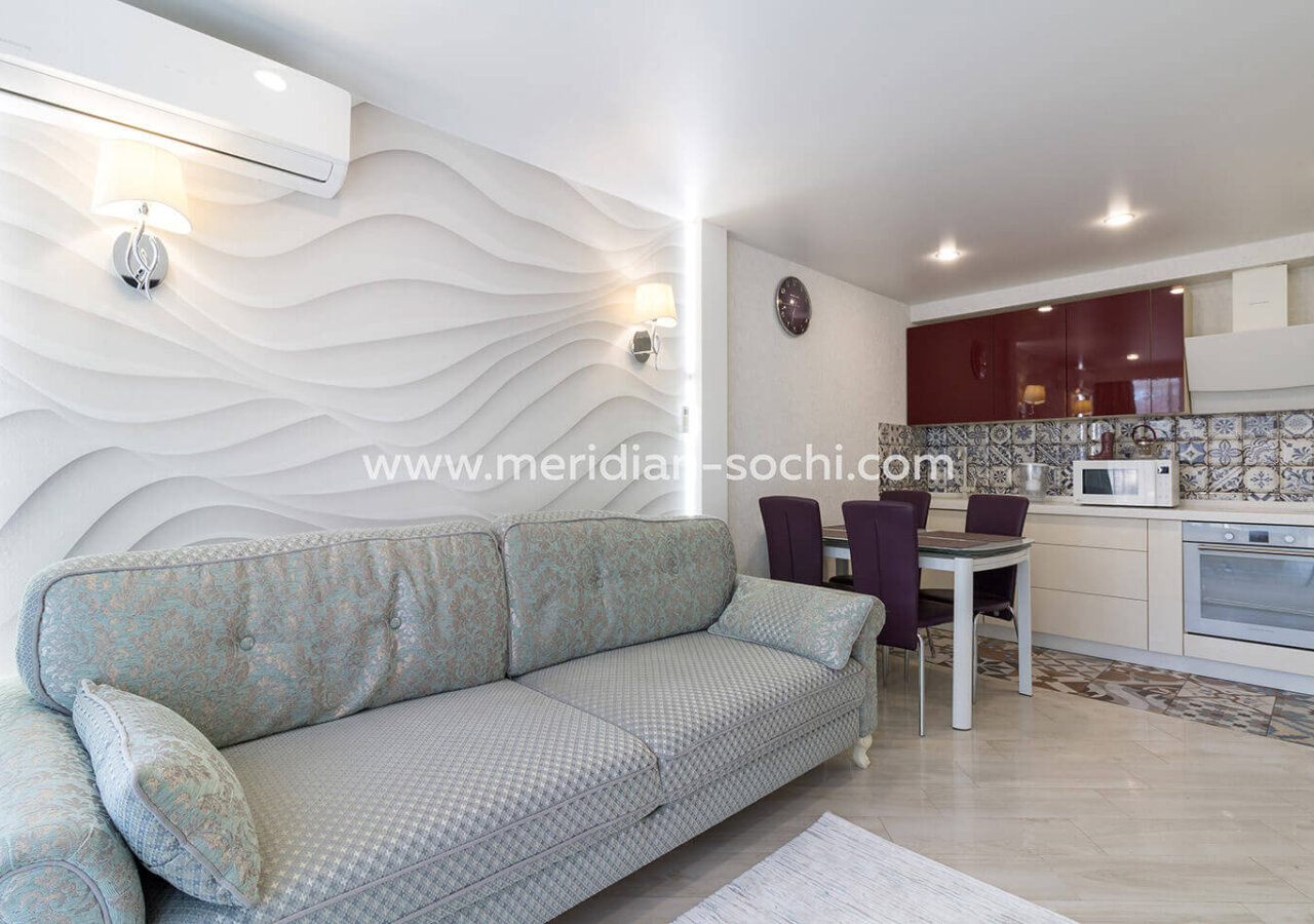 Meridian763 Светлый и уютный апартамент в Сочи