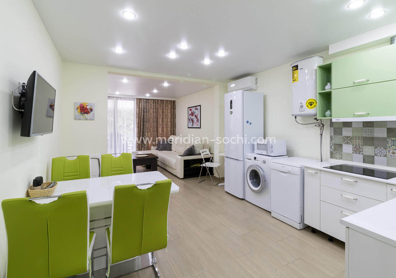 Двухэтажный апартамент 77 м² Купить двухэтажный апартамент в Сочи