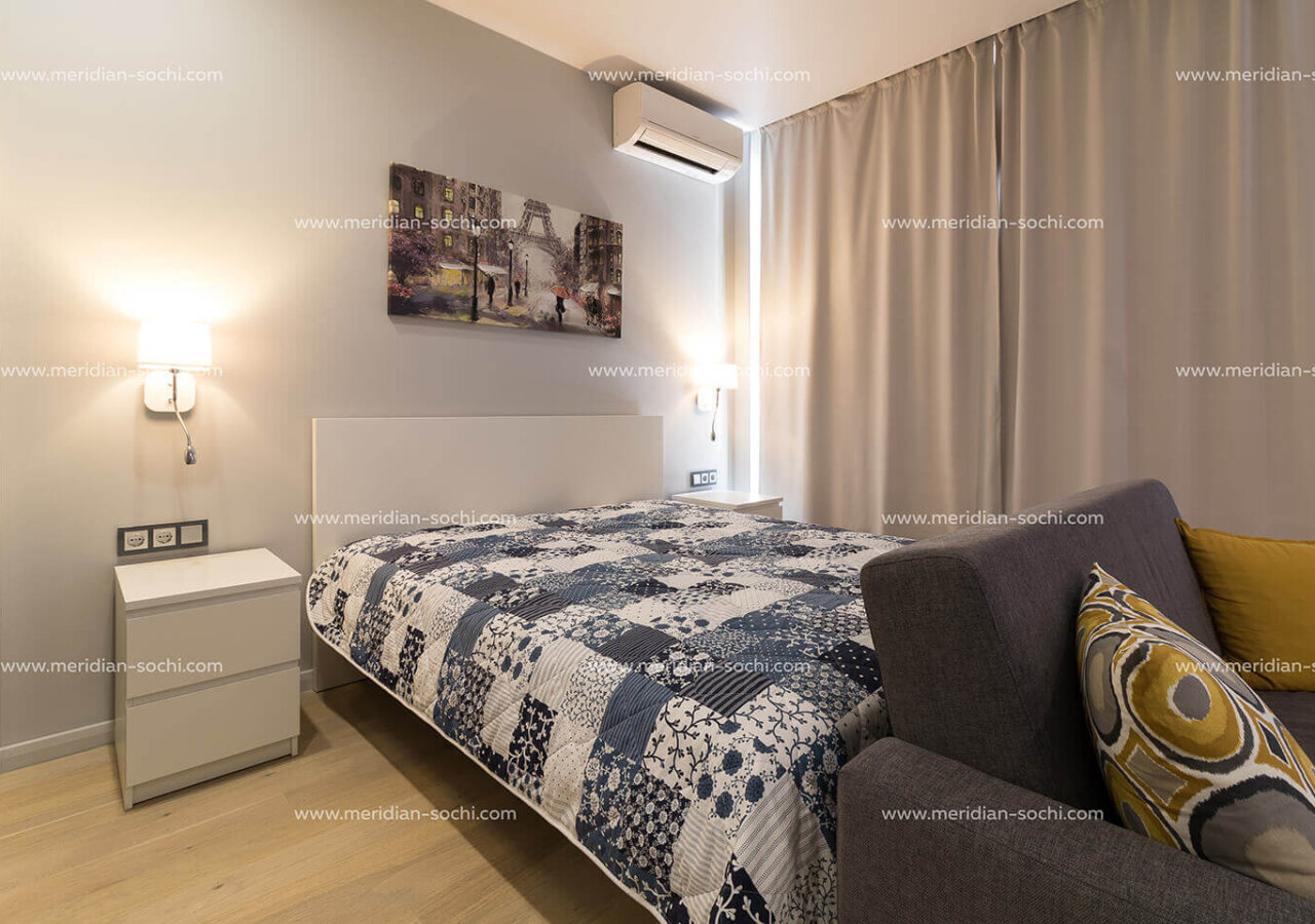 Купить апартаменты в Сочи Студия в скандинавском стиле
