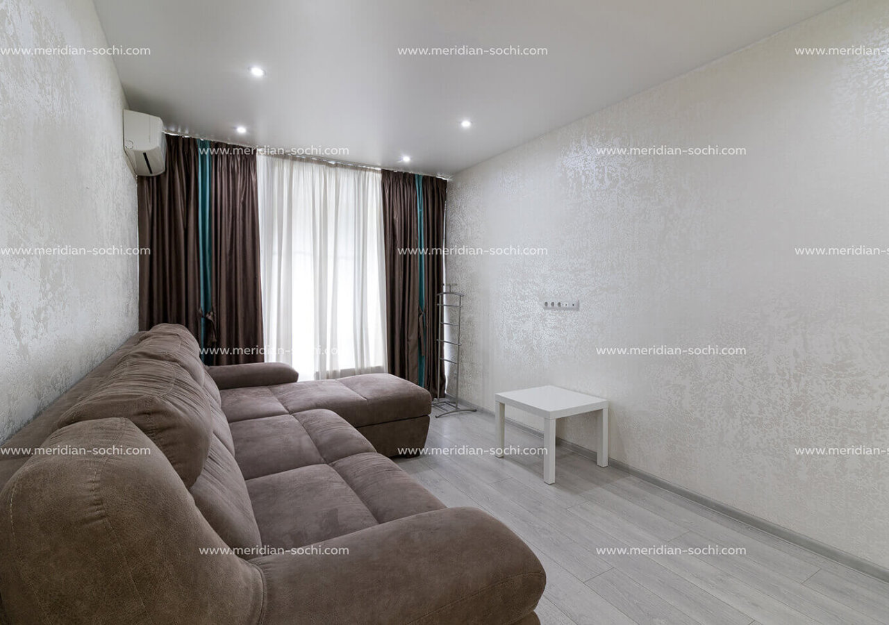 2 комнатный апартамент 70 м². Апартаменты Меридиан Сочи.