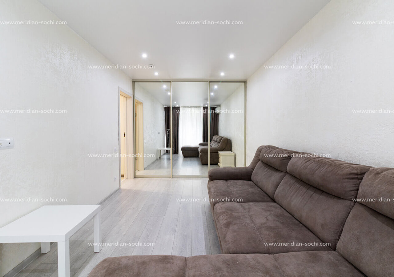 2 комнатный апартамент 70 м². Апартаменты Меридиан Сочи.