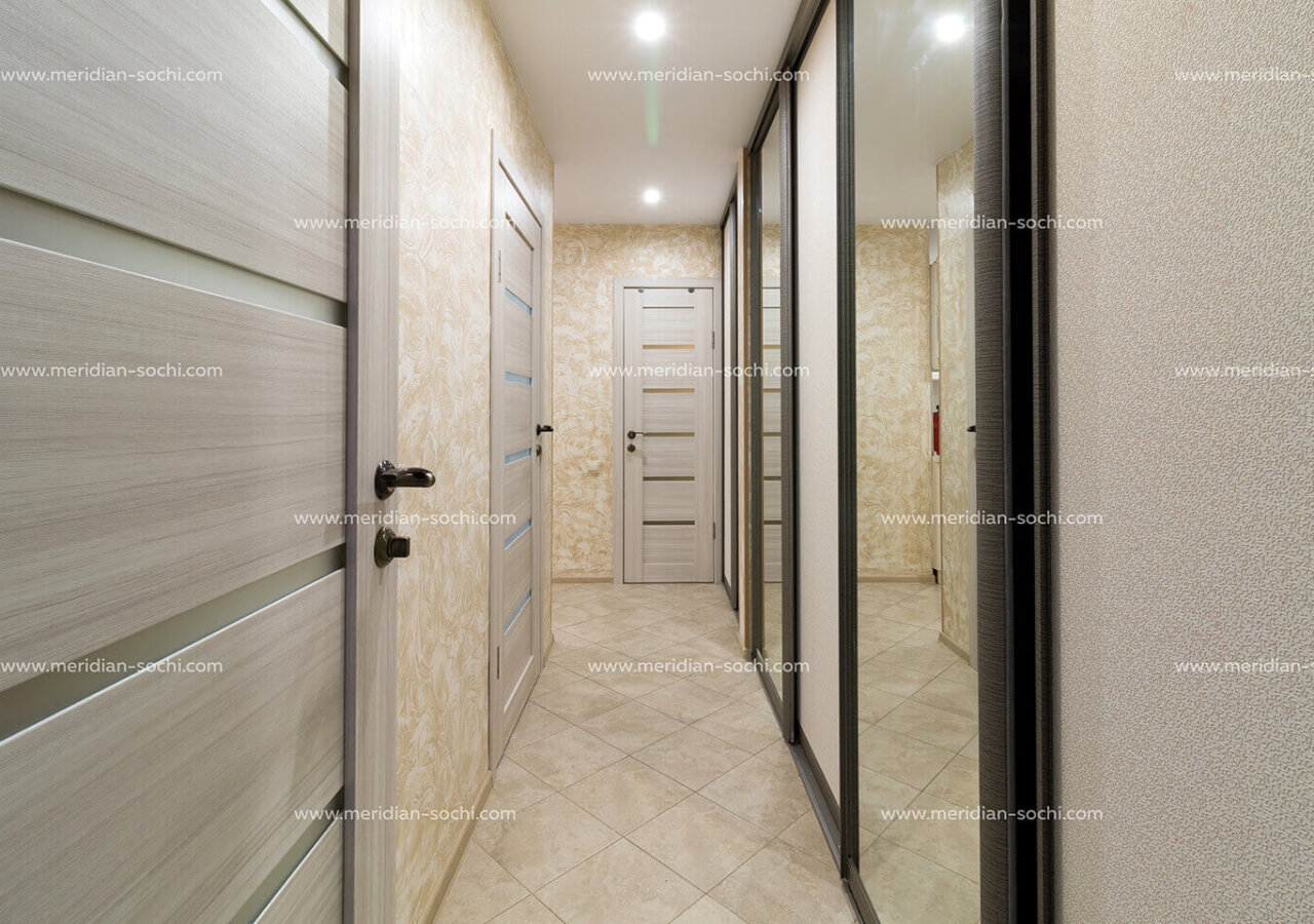 2 комнатный апартамент 70 м². Апартаменты Меридиан Сочи.