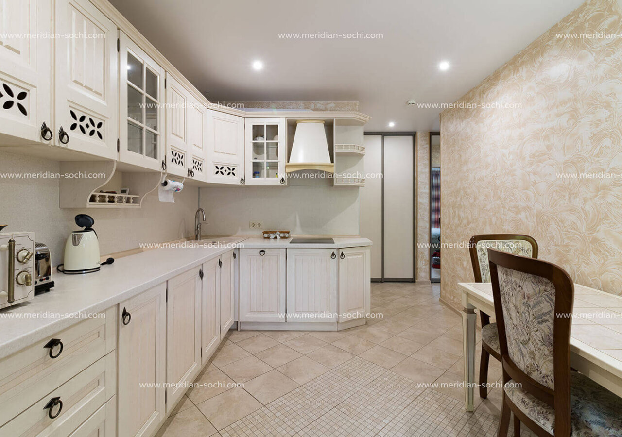 2 комнатный апартамент 70 м². Апартаменты Меридиан Сочи.