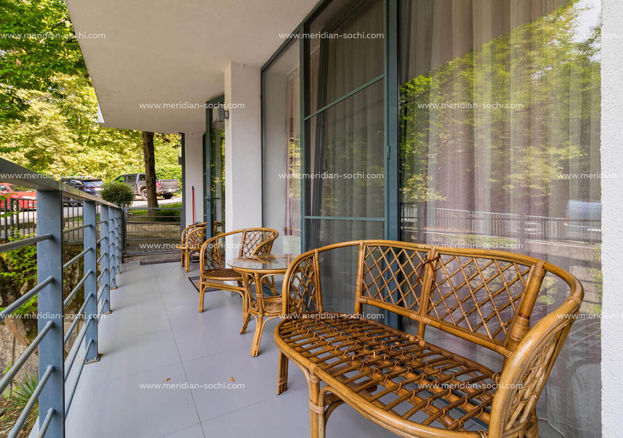 2 комнатный апартамент 70 м². Апартаменты Меридиан Сочи.