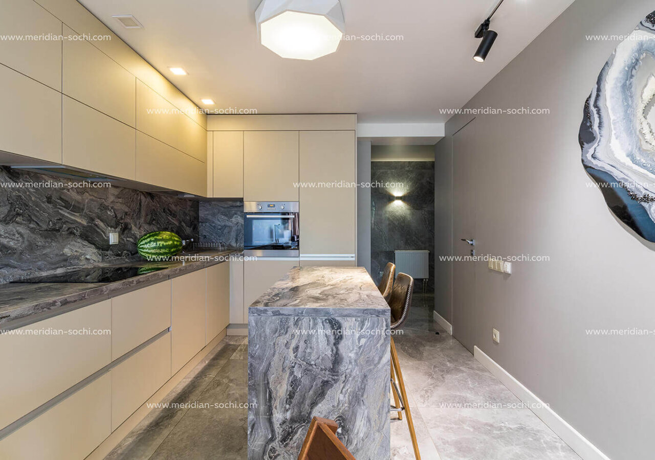 Meridian–3239 Двухуровневый апартамент в Сочи – Купить в АК «Меридиан»