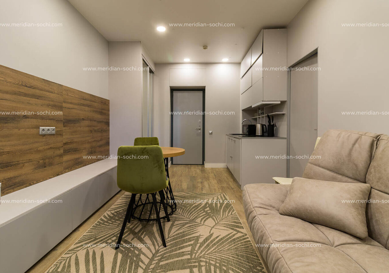 Meridian–3461 Оригинальные апартаменты 42 м² - Купить в АК «Меридиан»