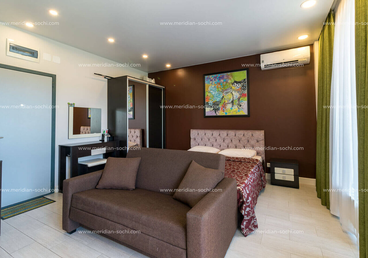 Студия 35 м² с видом на горы - Купить в АК «Меридиан»