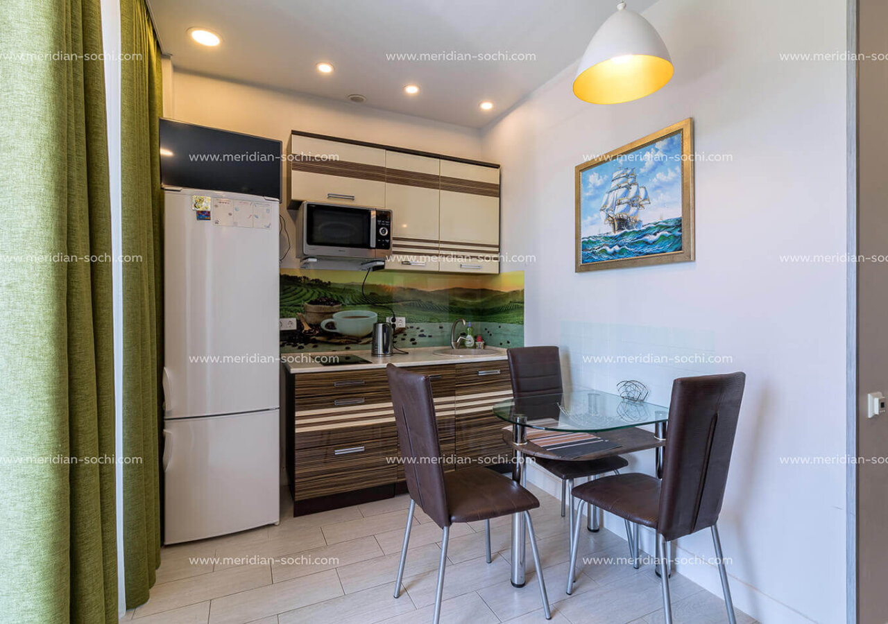 Студия 35 м² с видом на горы - Купить в АК «Меридиан»