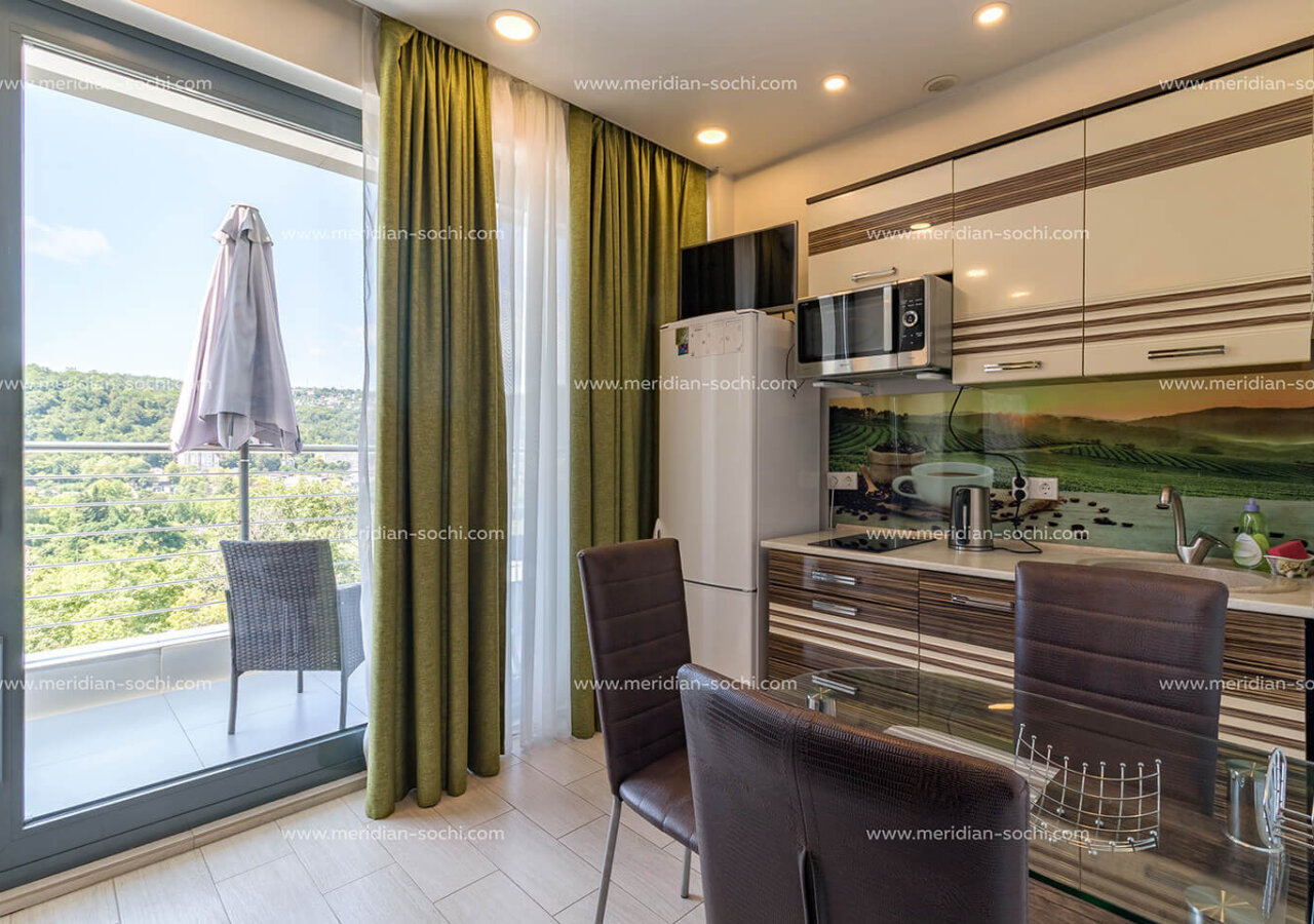 Студия 35 м² с видом на горы - Купить в АК «Меридиан»