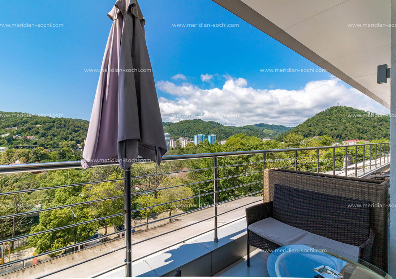 Студия 35 м² с видом на горы - Купить в АК «Меридиан»