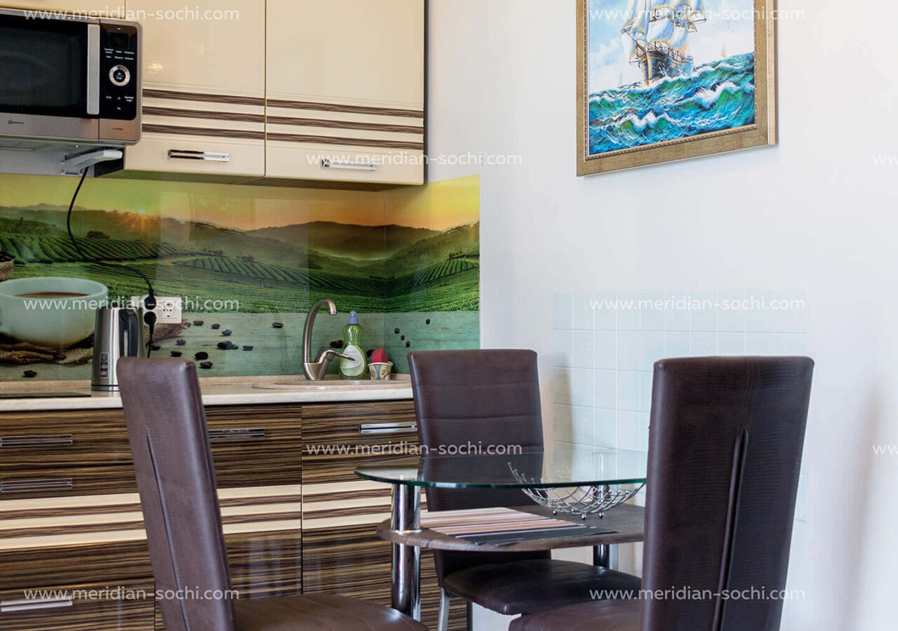 Студия 35 м² с видом на горы - Купить в АК «Меридиан»