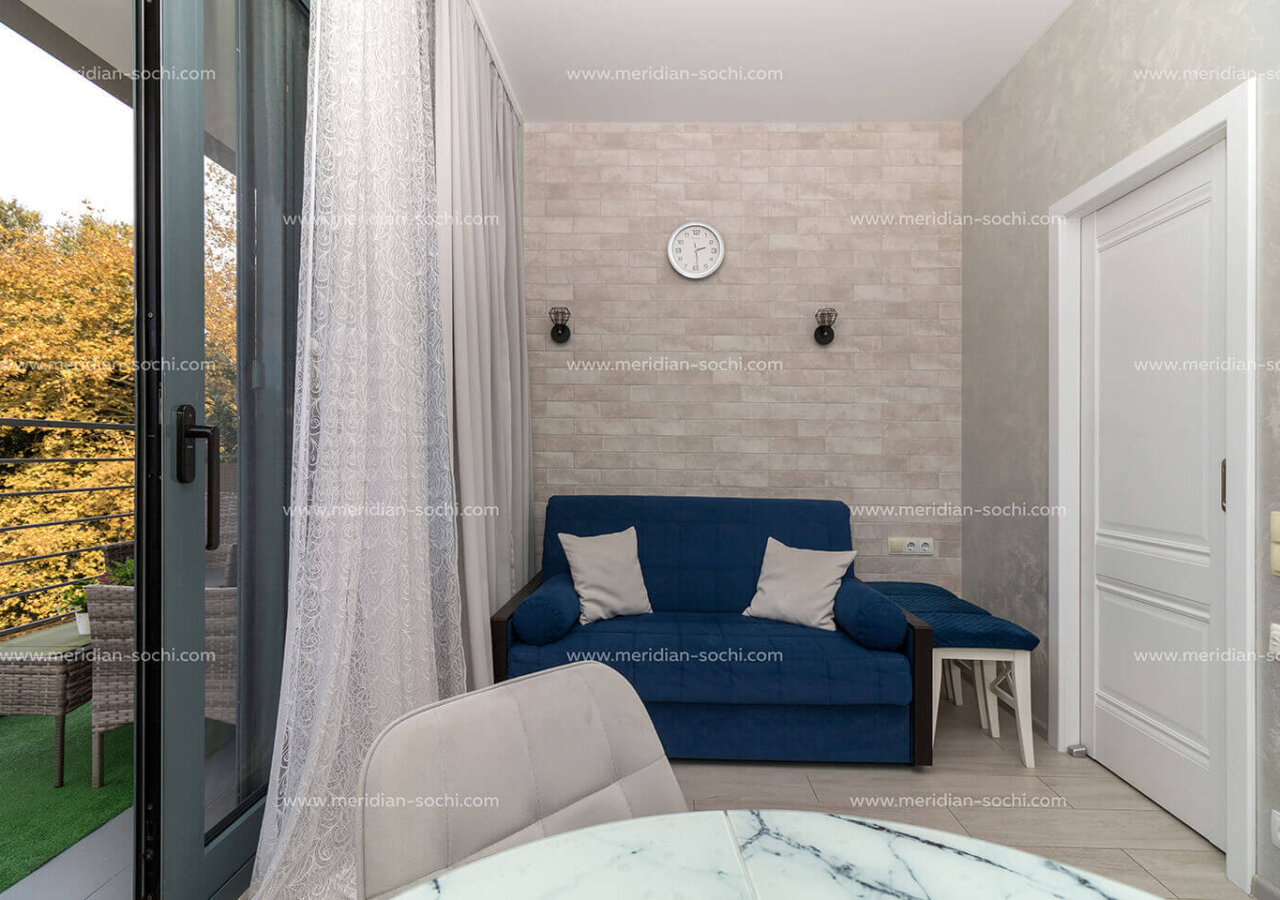 Комфортная студия 35 м² в Сочи