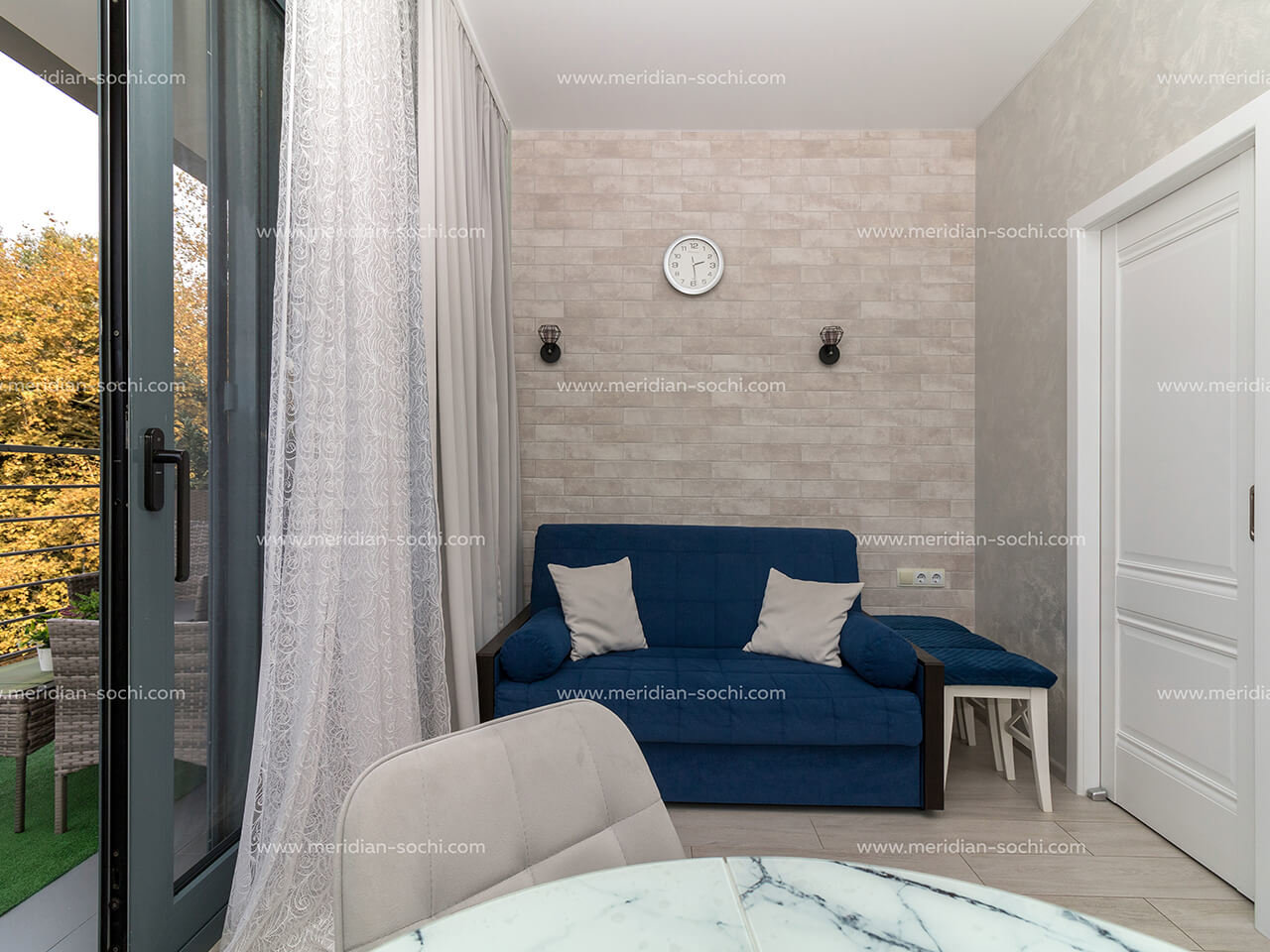 Meridian-0953 Комфортная студия 35 м² в Сочи