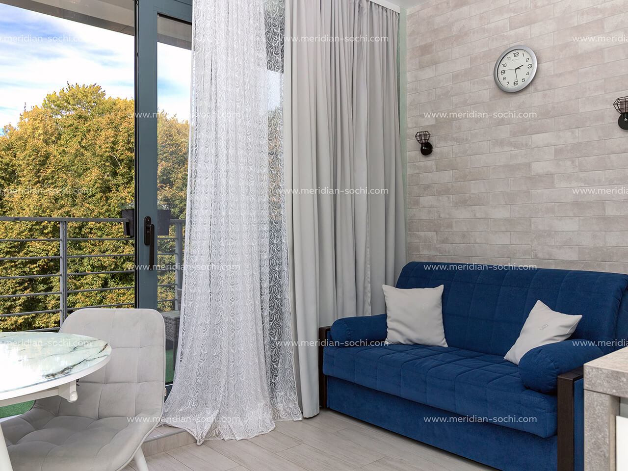 Meridian-0984 Комфортная студия 35 м² в Сочи