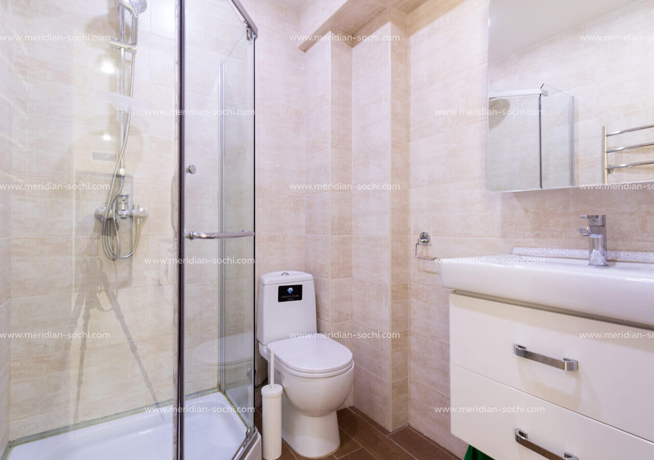 Meridian-1030 Просторная студия в Сочи 40 м²