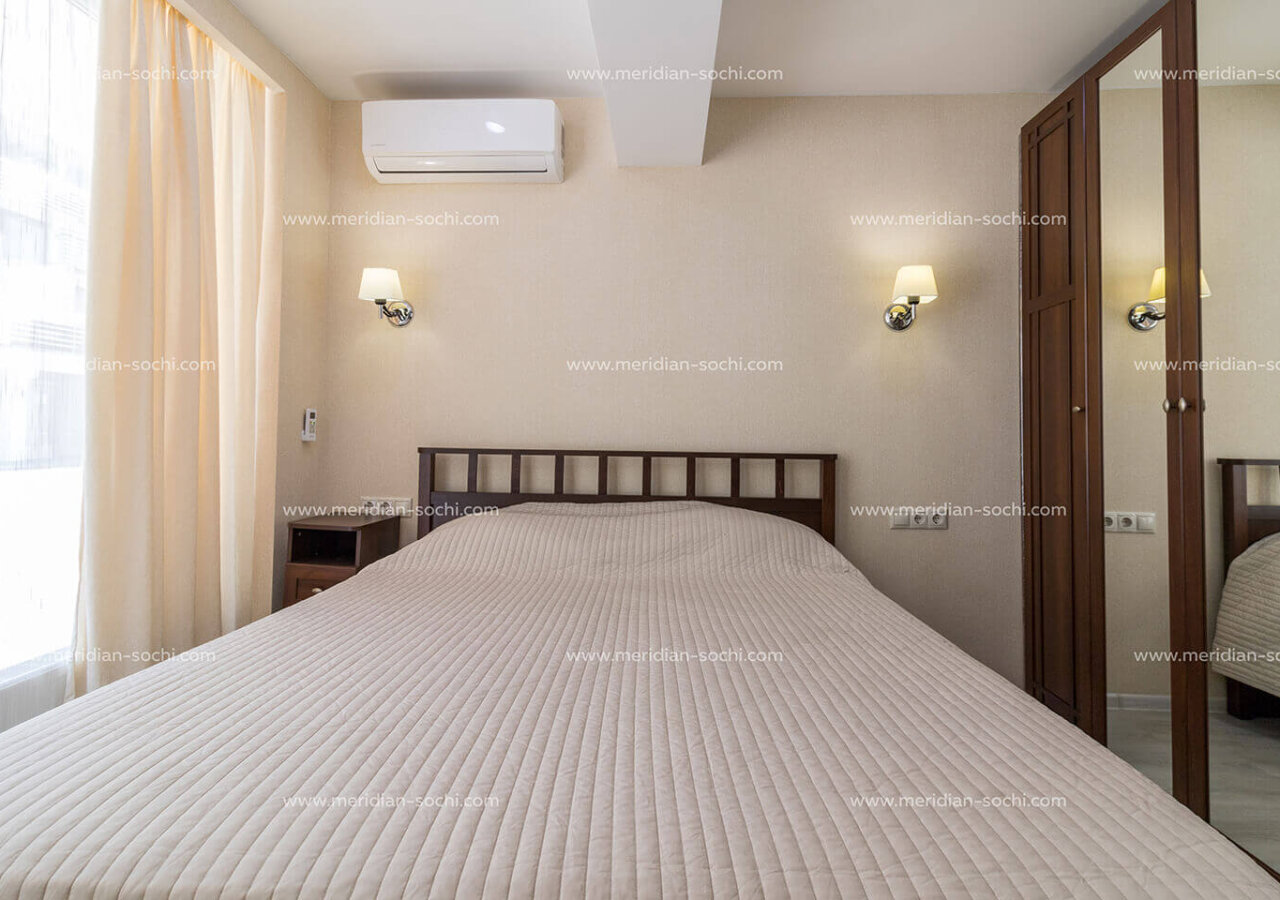 Meridian-1034 Просторная студия в Сочи 40 м²