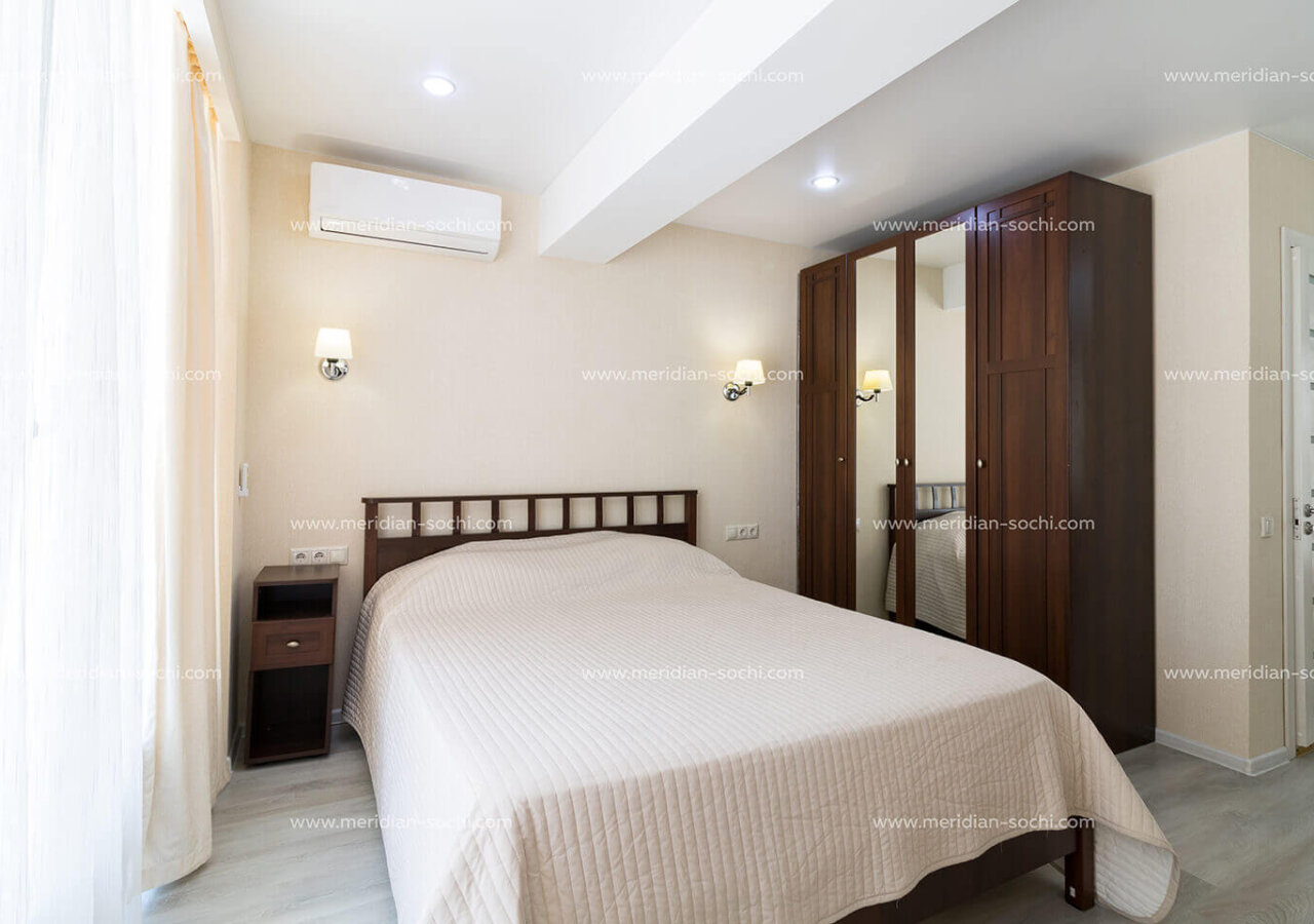 Meridian-1035 Просторная студия в Сочи 40 м²