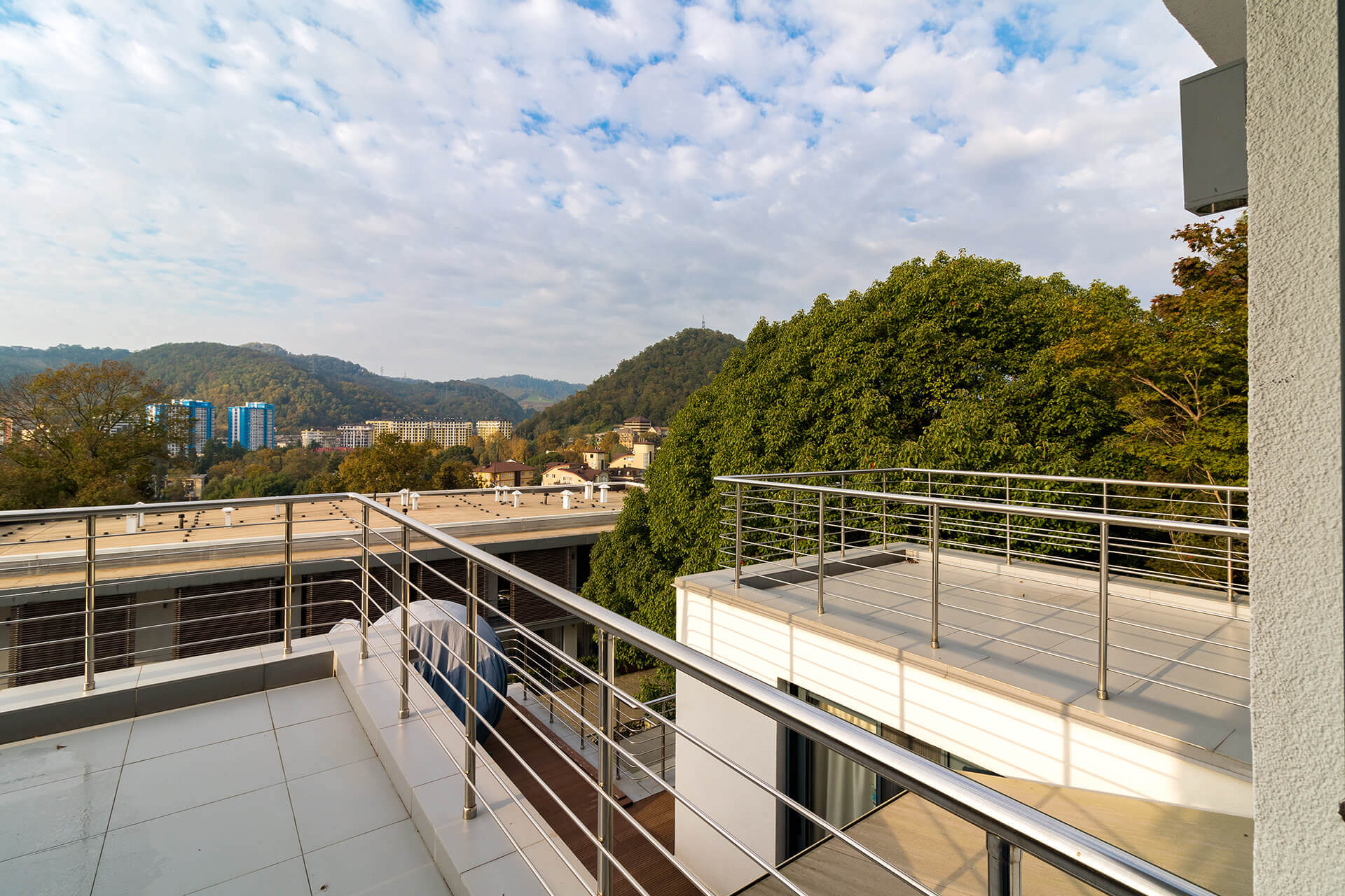 Апартамент с террасой в Сочи