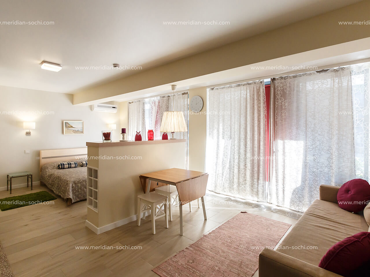 Апартамент-студия в Сочи 40м²