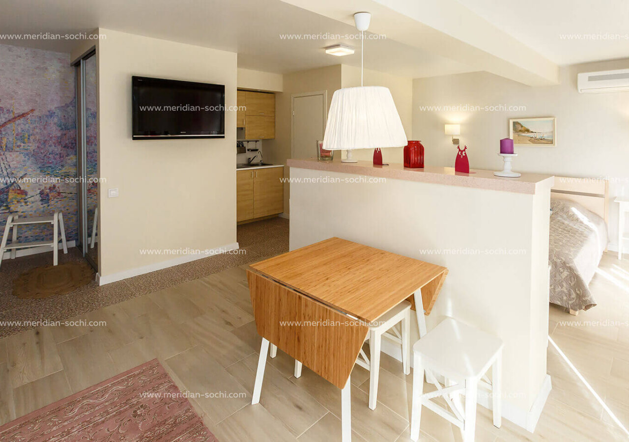 Meridian-2695 Апартамент-студия в Сочи 37м²