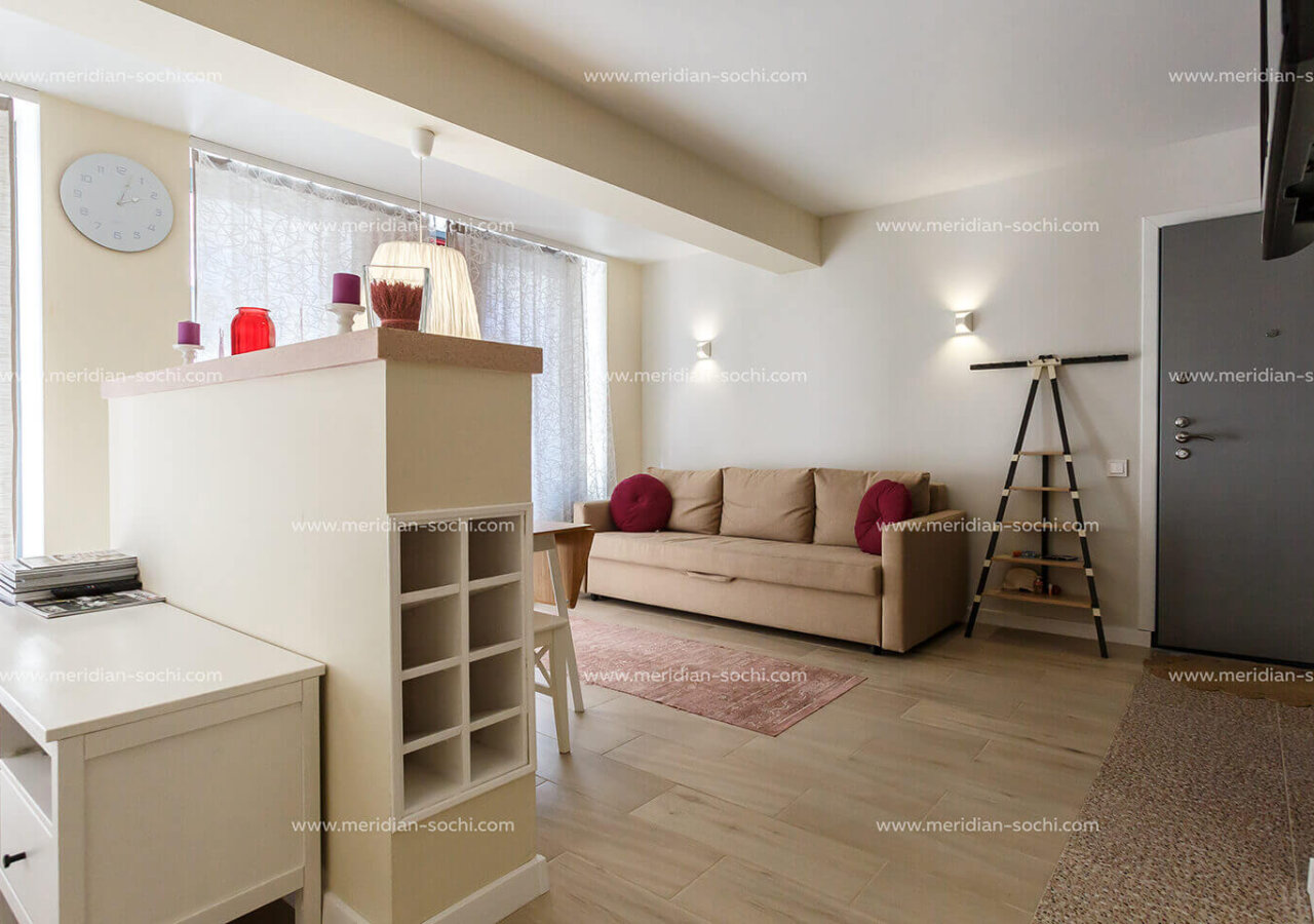 Meridian-2711 Апартамент-студия в Сочи 37м²