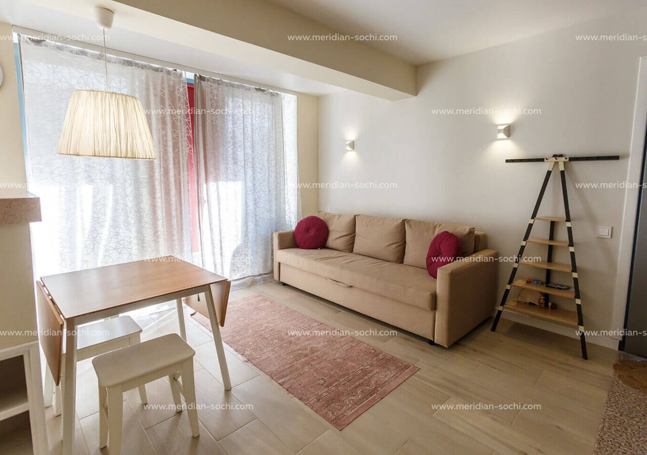 Meridian-2712 Апартамент-студия в Сочи 37м²