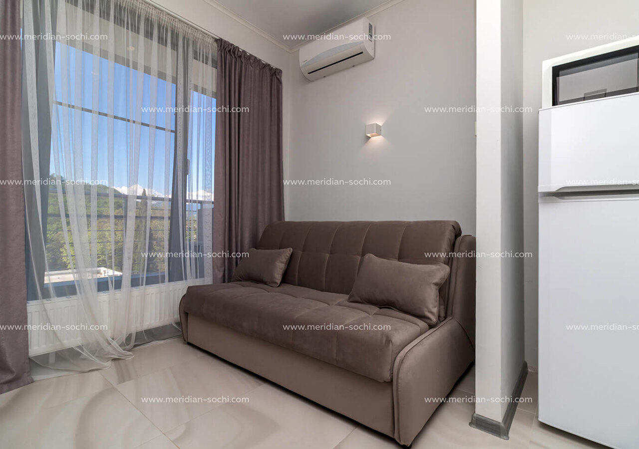 Студия 35м² с видом на горы