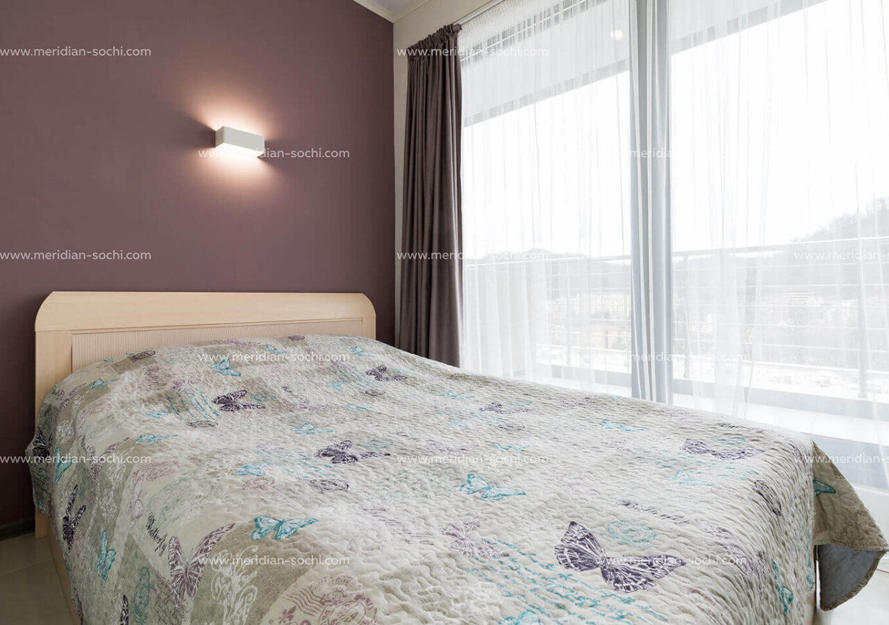 Студия 35м² с видом на горы