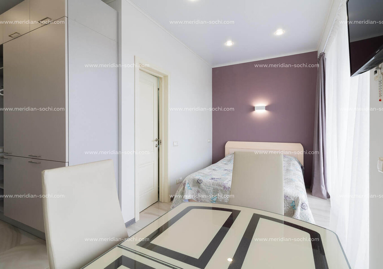 Студия 35м² с видом на горы