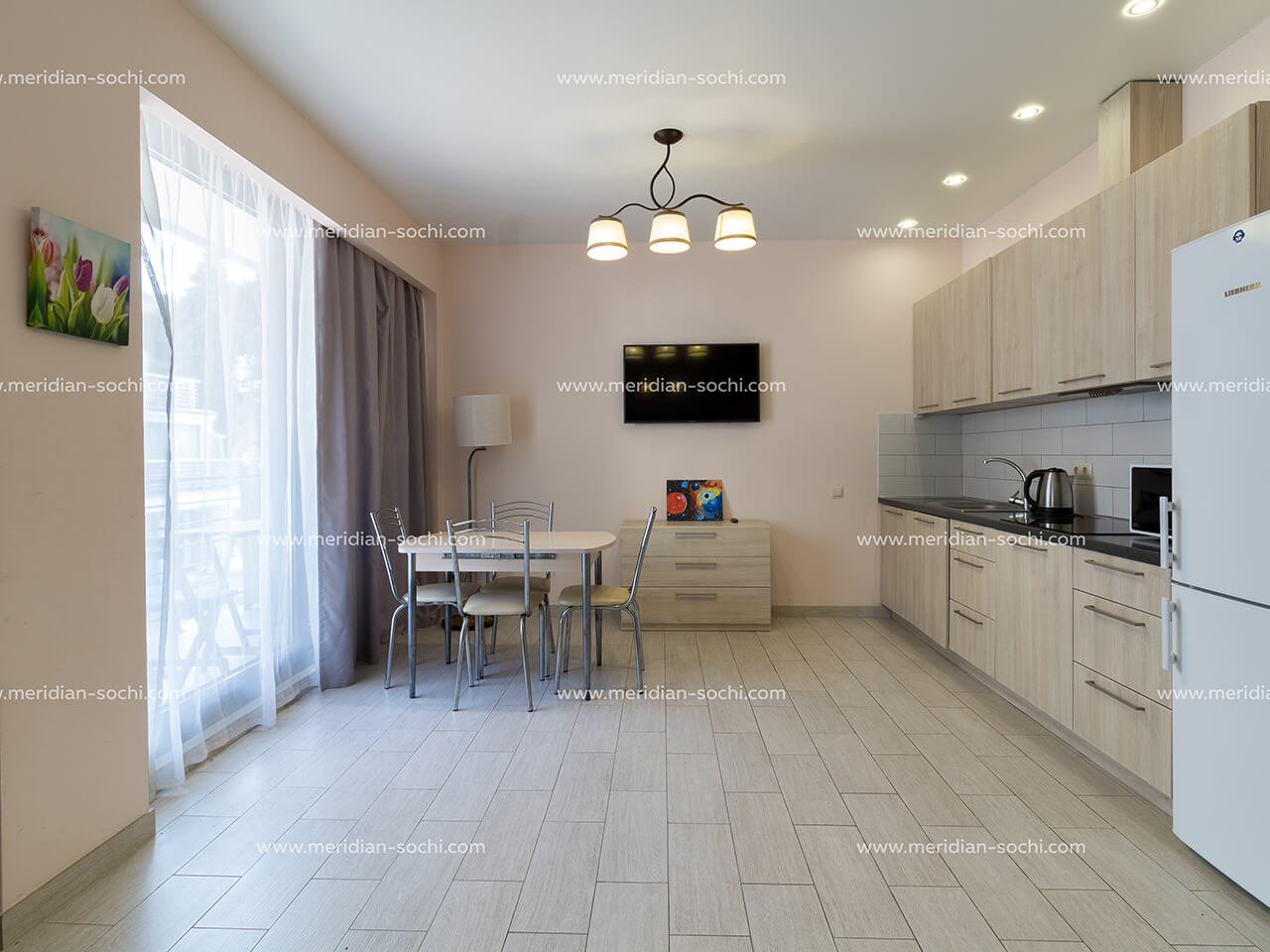 Комфортная студия в Сочи 42 м²