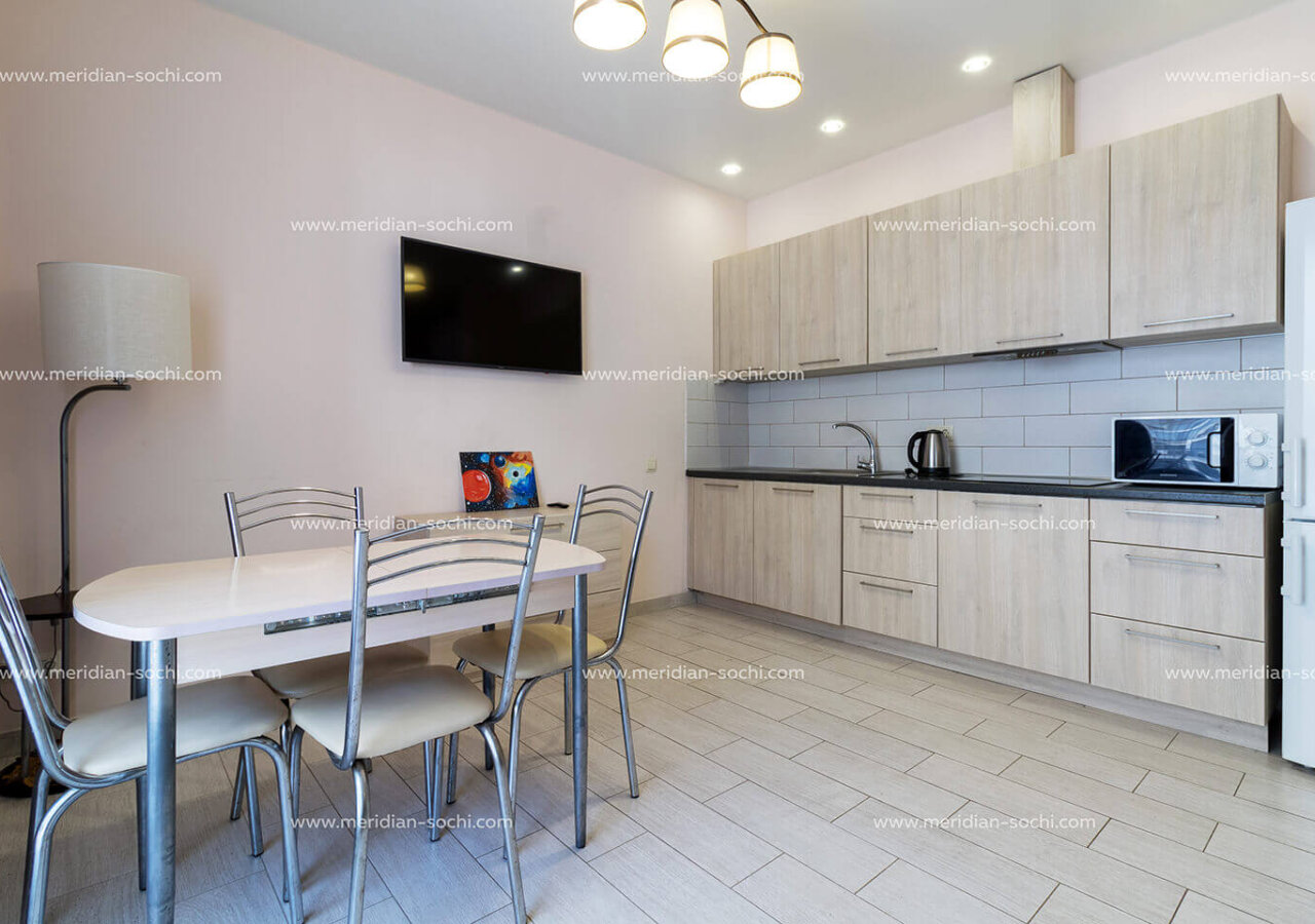 Комфортная студия в Сочи 42 м²