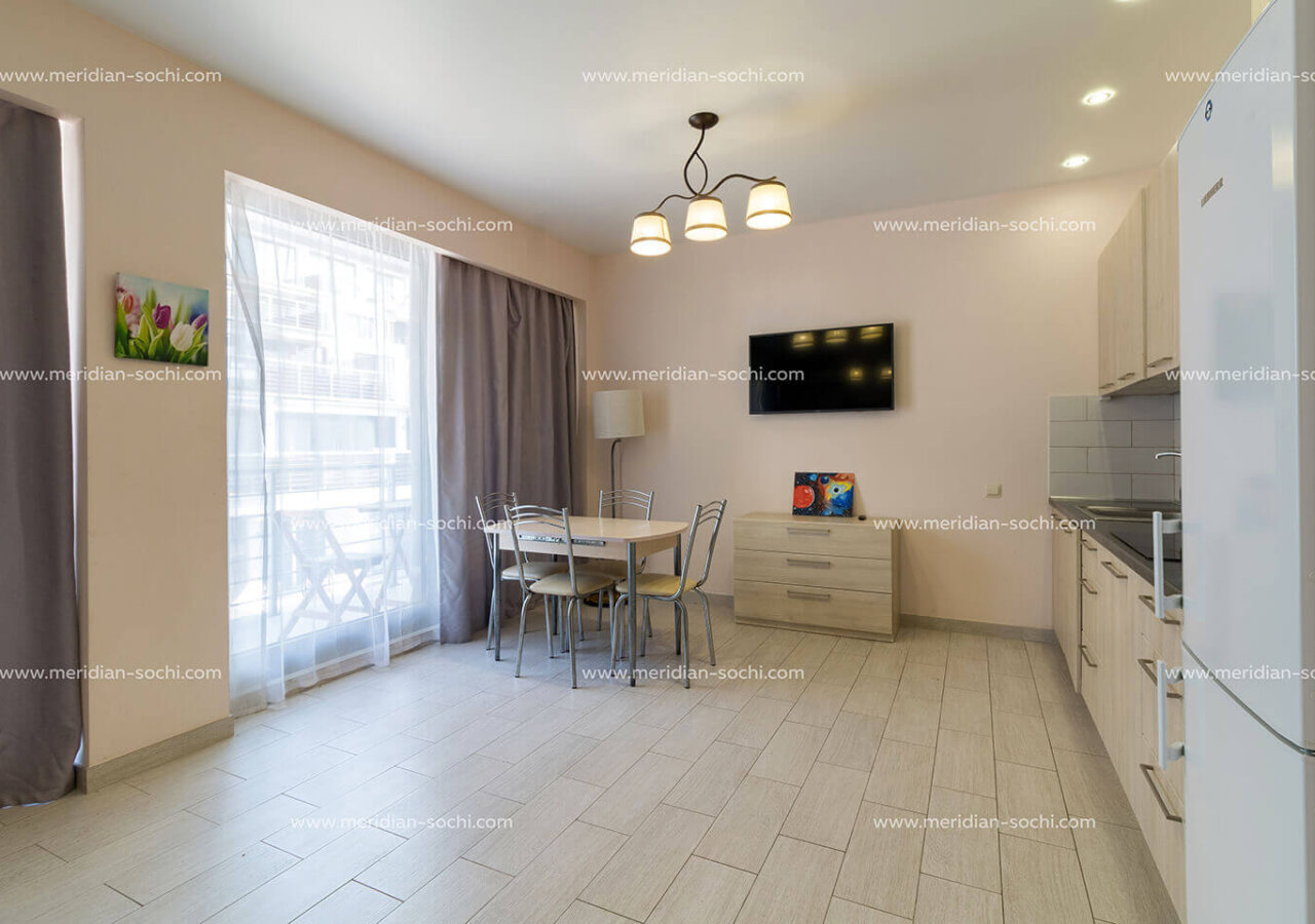 Комфортная студия в Сочи 42 м²