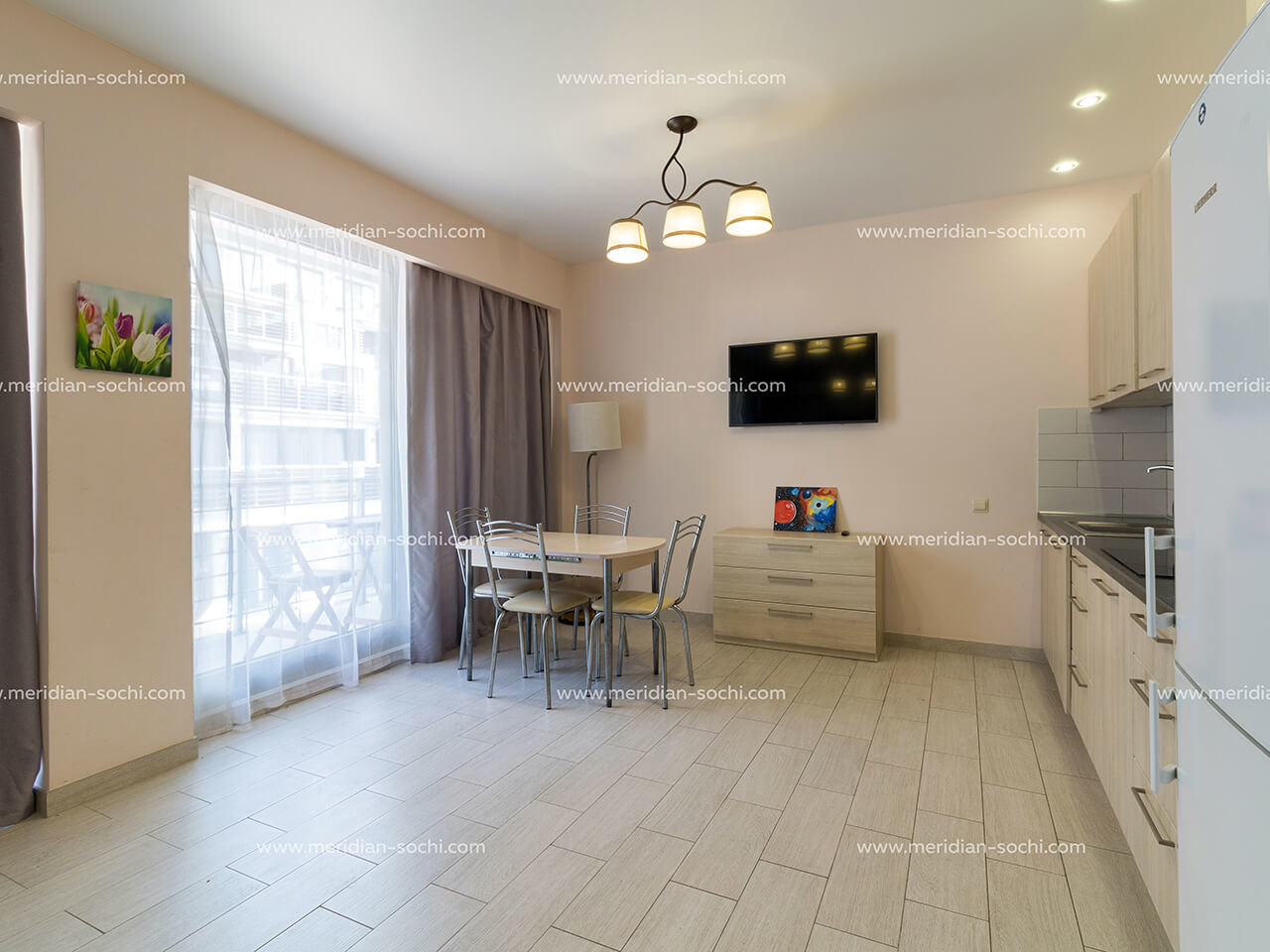 Комфортная студия в Сочи 42 м²