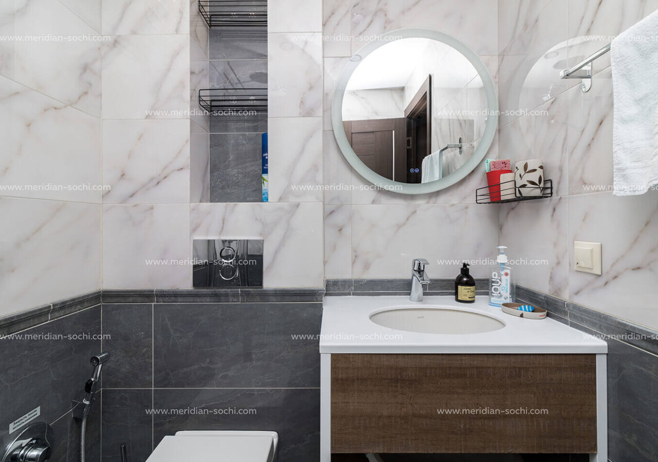 Meridian-1048 Готовый апартамент 87 м² в два уровня