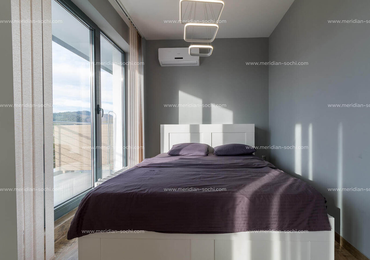 Meridian1734 Студия с видом на море и горы в Сочи
