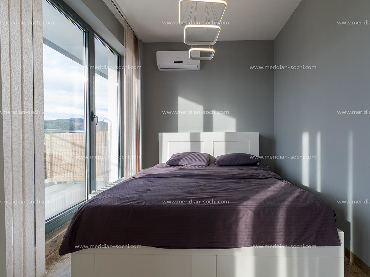 Meridian1734 Студия с видом на море и горы в Сочи