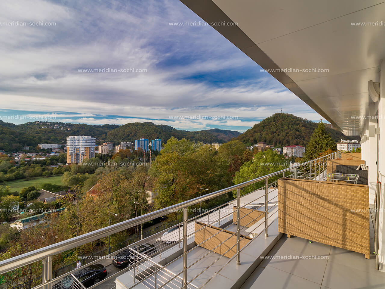 Meridian1740 Студия с видом на море и горы в Сочи