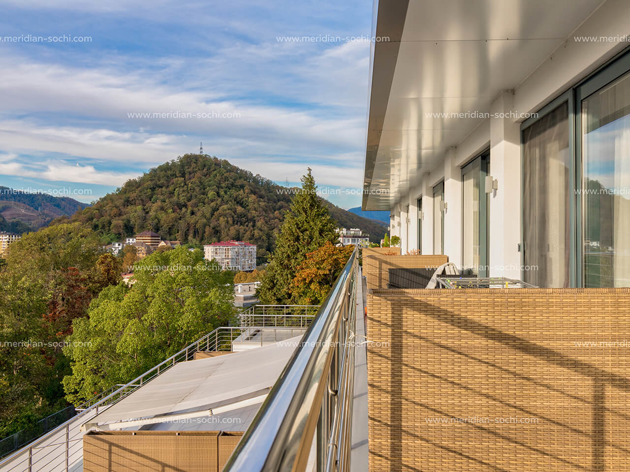 Meridian1741 Студия с видом на море и горы в Сочи