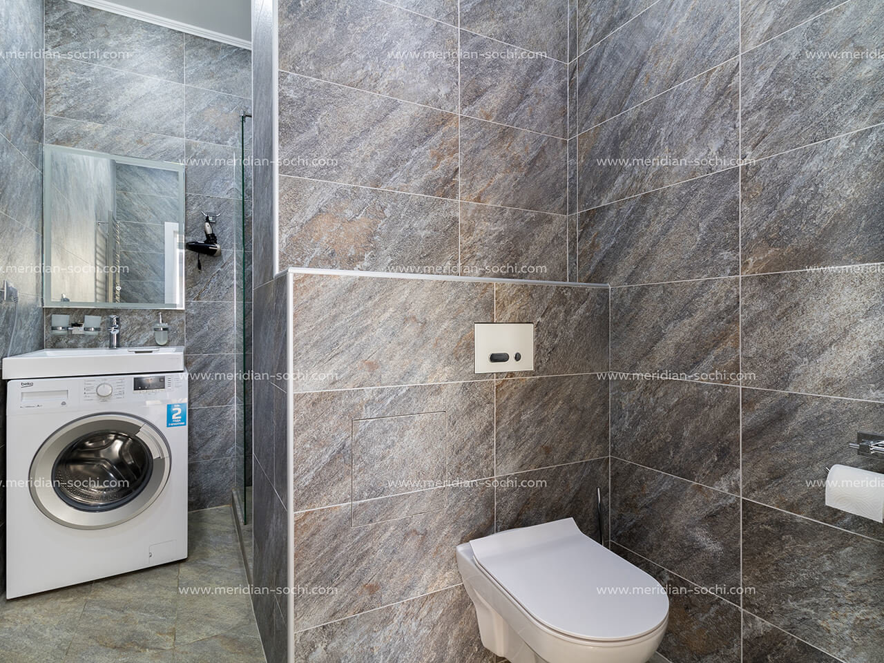 Meridian1743 Студия с видом на море и горы в Сочи